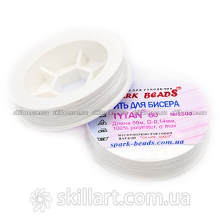 Нитки для бисера Tytan 60 Spark Beads (60м), 2500
